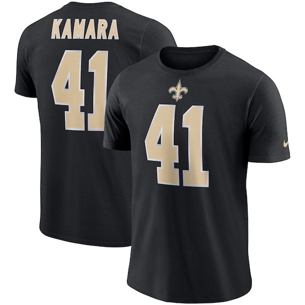 Men\'s New Orleans Saints Alvin Kamara Nike Black New England Patriots jerseys
